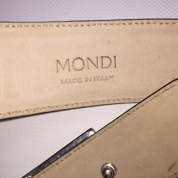 Mondi belt with silver tone size 38 main image 7